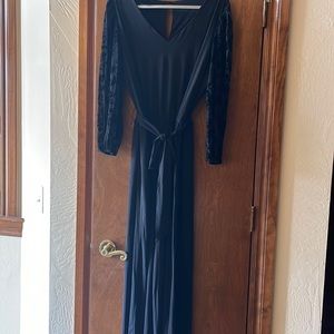 Black jumpsuit with pockets XL